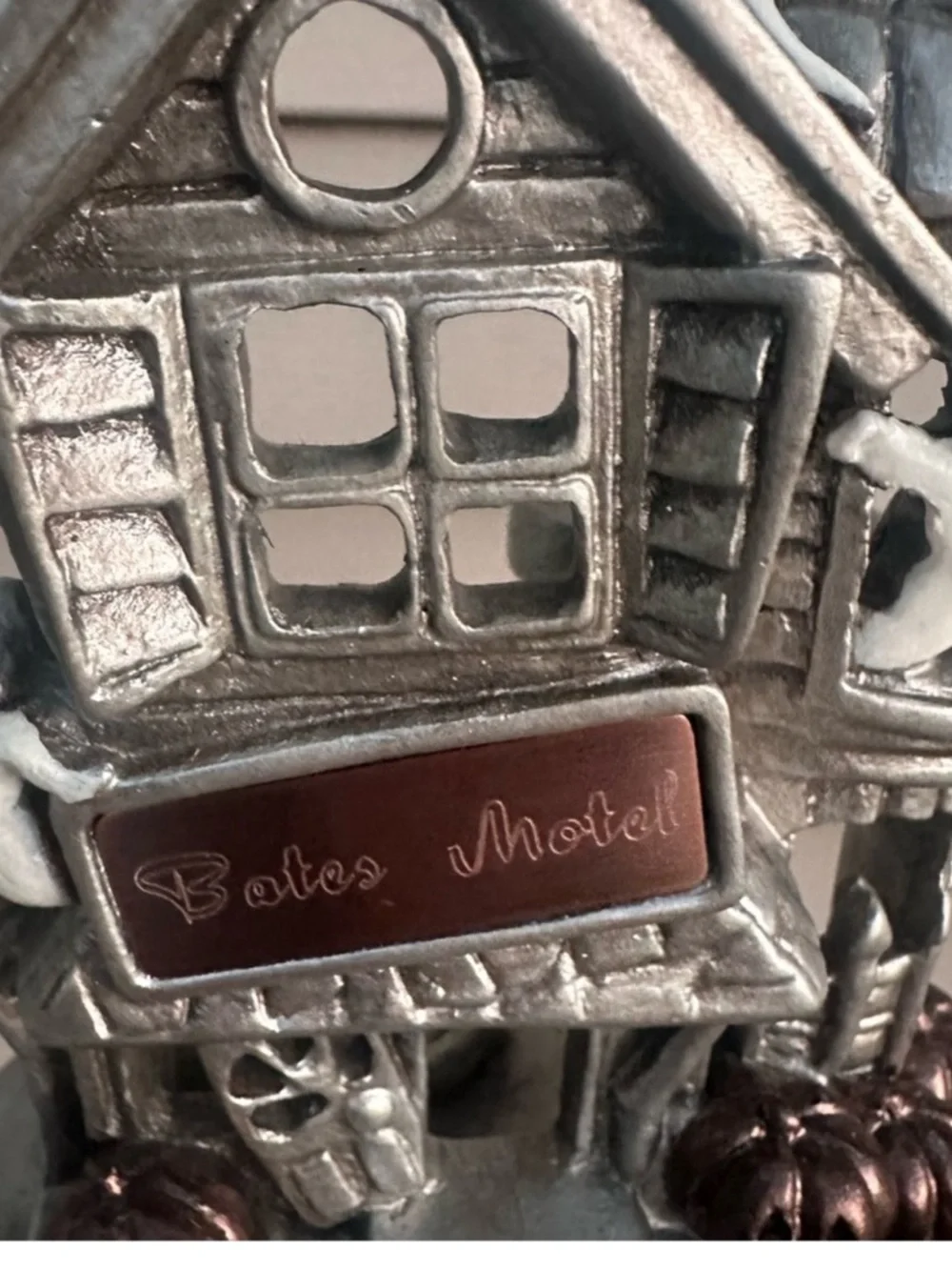 Haunted house candle holder halloween bated motel things remembered